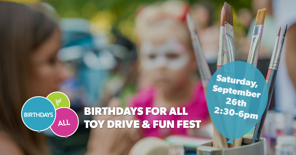 Birthdays For All Toy Drive